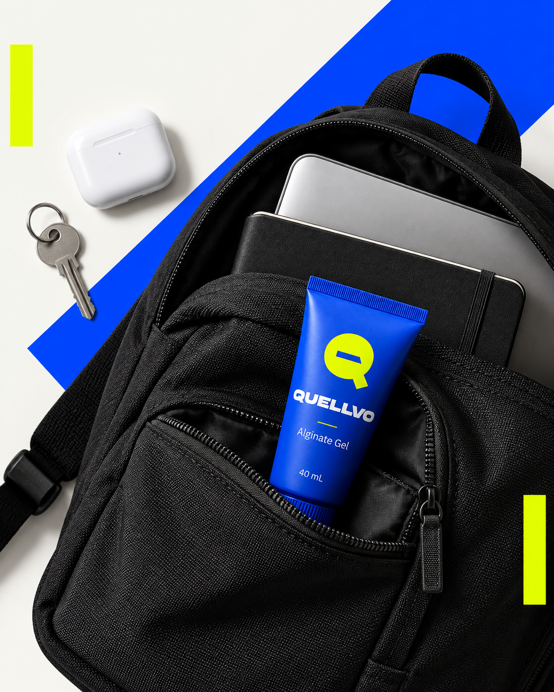 Tube in everyday bag